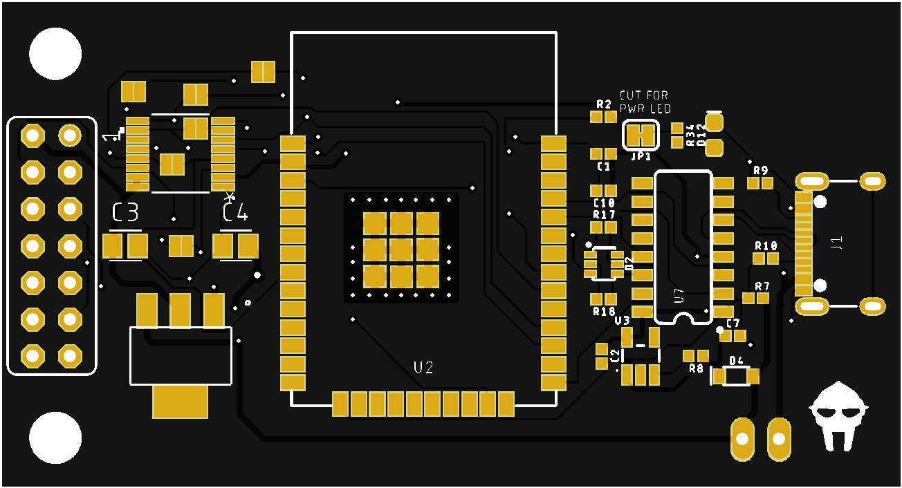 schematic of the pcb